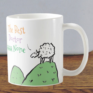 Sheep Design for a Doctor Coffee Mug