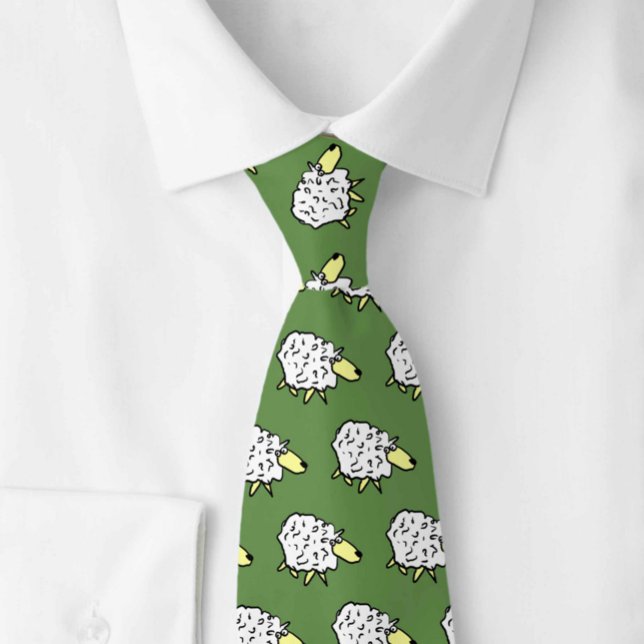 Sheep Design Tie (Creator Uploaded)