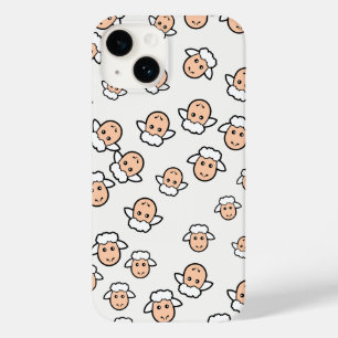 Sheep Face cute for kids Case-Mate iPhone 14 Case