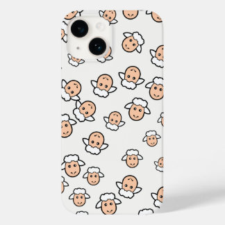 Sheep Face cute for kids Case-Mate iPhone 14 Case