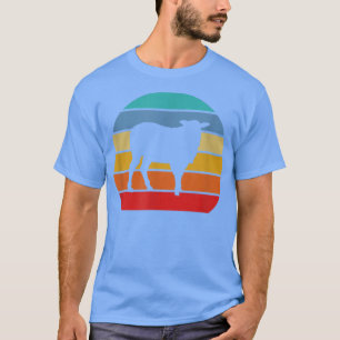 Sheep Farmer Farm Animal Retro  T-Shirt