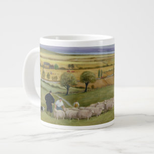 Sheep Farmer Isle of Sheppey Large Coffee Mug