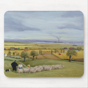 Sheep Farmer Isle of Sheppey Mouse Mat