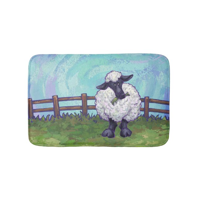 Sheep Gifts & Accessories Bath Mat (Front)