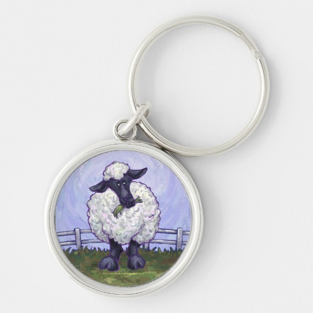 Sheep Gifts & Accessories Key Ring (Front)