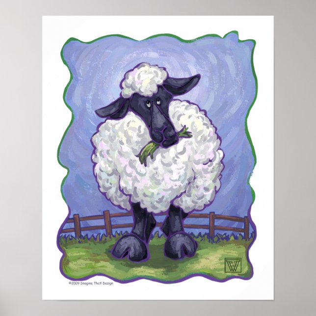 Sheep Gifts & Accessories Poster (Front)