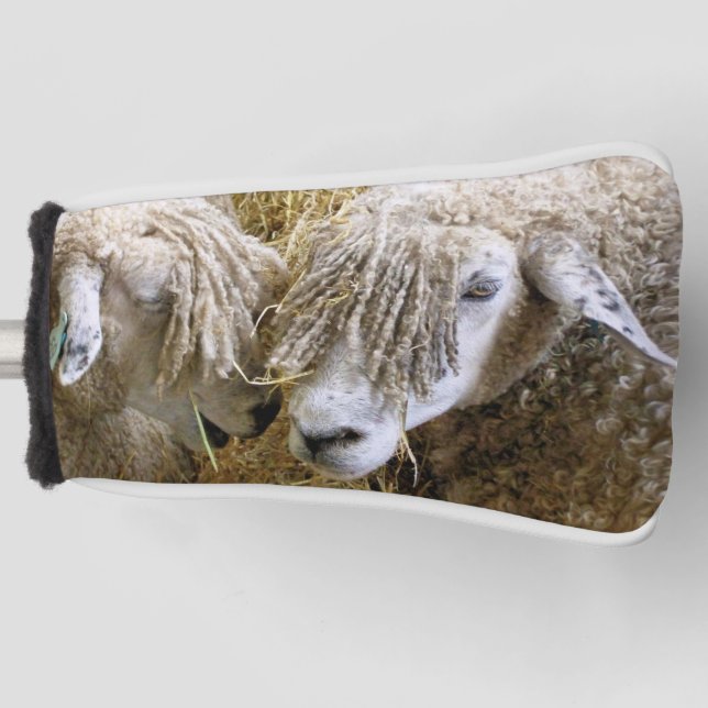 SHEEP   GOLF HEAD COVER (Front)