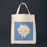 SHEEP Grocery Bag<br><div class="desc">Wine country sheep grocery, book, anything bag is just too cute! Give as a hostess gift or teacher present or just pile your gifts inside. The grocery check out line will love it! This is an adorable gift bag that can be used year round. The design is by artist dag...</div>