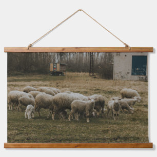 Sheep Herd Hanging Tapestry