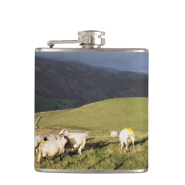 SHEEP HIP FLASK (Front)