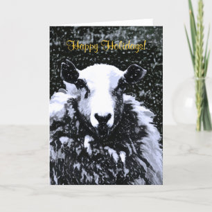 SHEEP HOLIDAY CARD