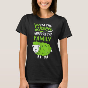 Sheep I'm The Green Sheep Of The Family MJXgs T-Shirt
