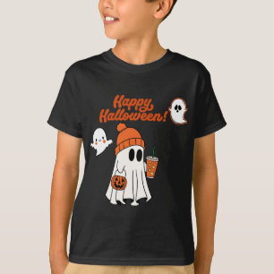 Sheep In Pumpkin Cute Sheep Happy Halloween T-Shirt