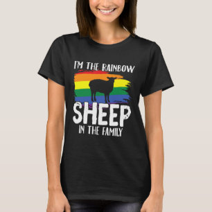 Sheep In The Family Funny LGBT T-Shirt