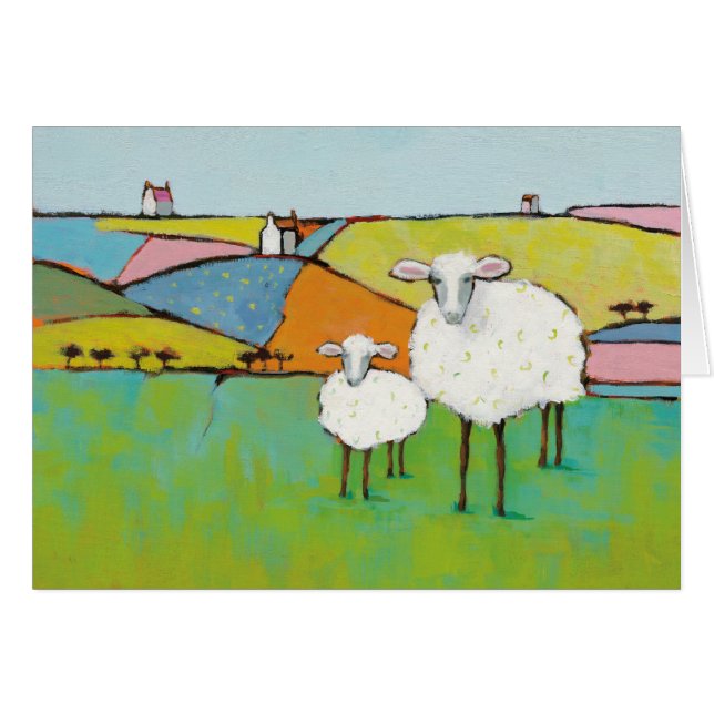 Sheep in the Meadow (Front Horizontal)