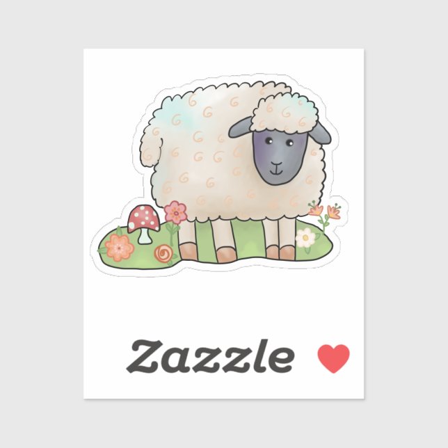 Sheep in the pasture (Sheet)