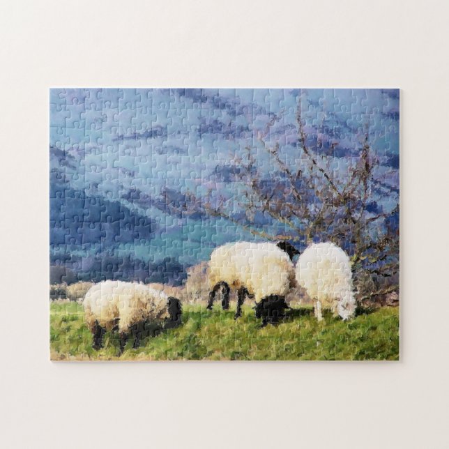 SHEEP JIGSAW PUZZLE (Horizontal)