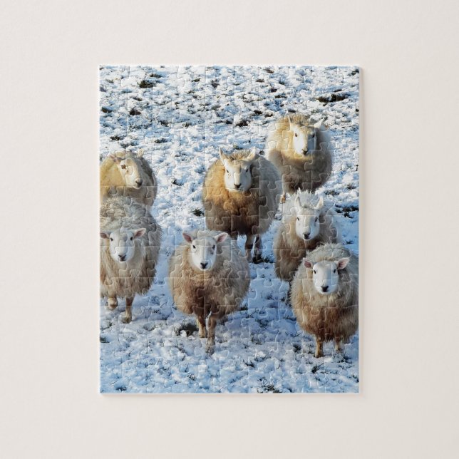 Sheep Jigsaw Puzzle (Vertical)