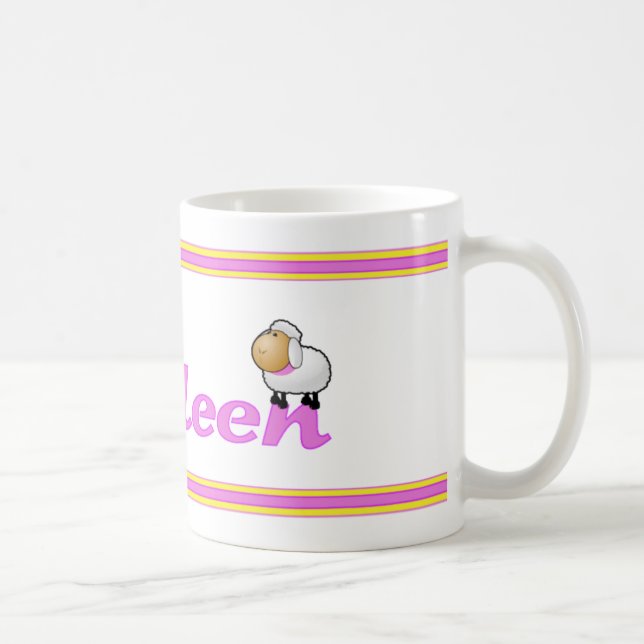Sheep Kathleen Personalize15  Mug*special request Coffee Mug (Right)