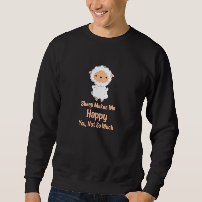 Sheep Kawaii Sweatshirt (Front)