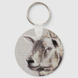 SHEEP   KEY RING