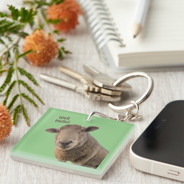 Sheep Key Ring (Front Right)