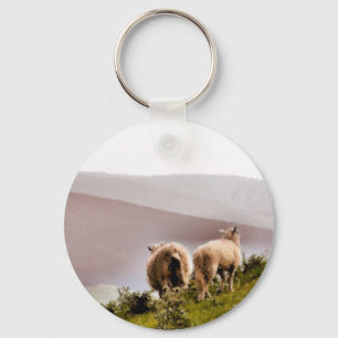 SHEEP KEY RING