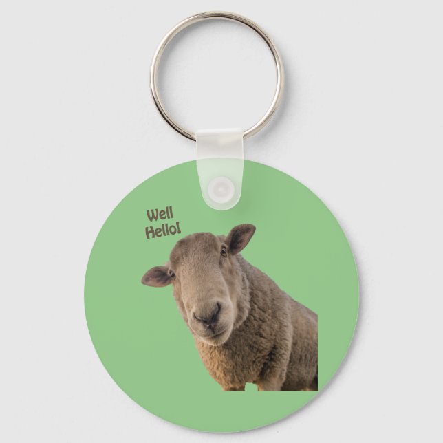 Sheep Keychain (Front)