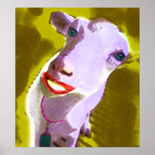 SHEEP LADY POSTER
