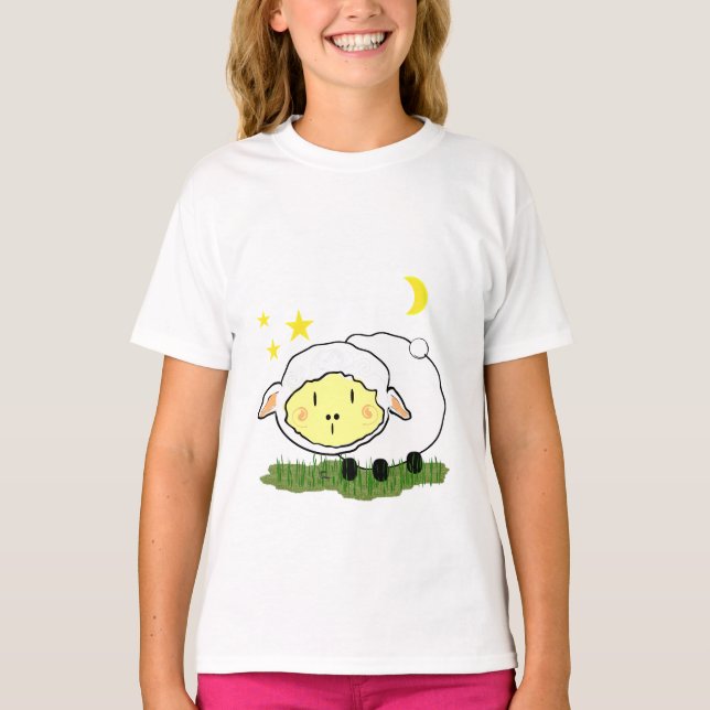 Sheep Lamb Baby T-Shirt (Front)