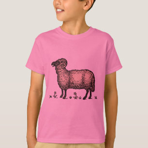 Sheep Lamb Farm Animal Vintage T-Shirt