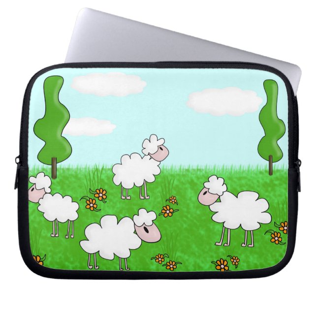 Sheep Laptop Sleeve (Front)