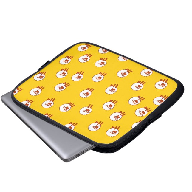 sheep laptop sleeve (Front Bottom)