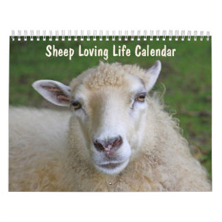 Sheep Loving Life Calendar