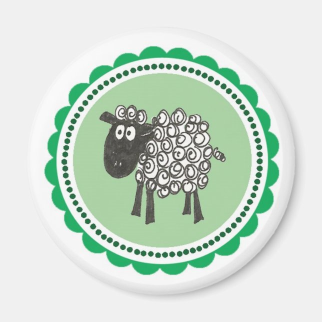 Sheep Magnet (Front)