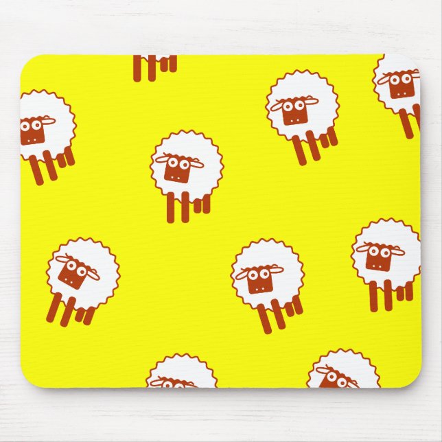 sheep mouse mat (Front)