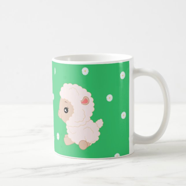 Sheep mug - White 11 oz Classic White Mug (Right)