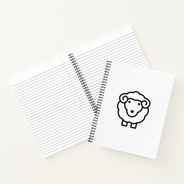 Sheep Notebook (Inside)