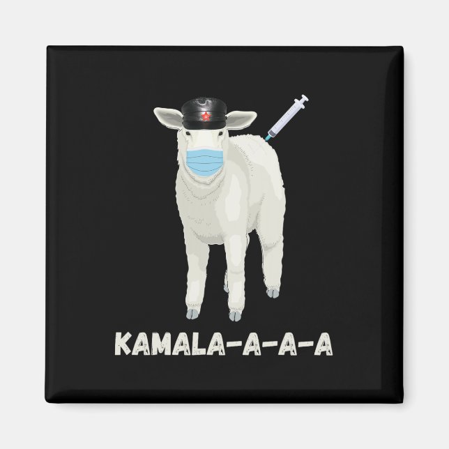Sheep Or Sheeple Vote Kamala  Magnet (Front)