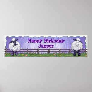 Sheep Party Centre Poster