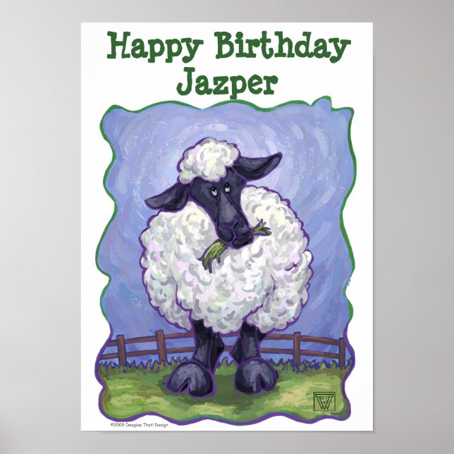 Sheep Party Centre Poster (Front)