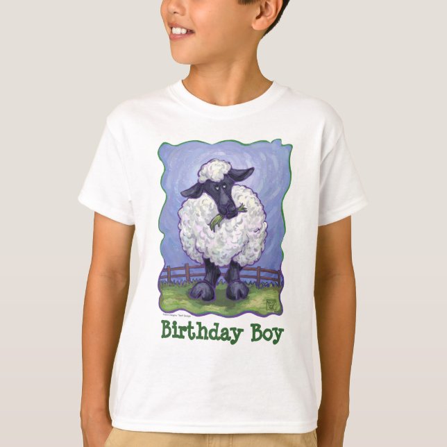 Sheep Party Centre T-Shirt (Front)
