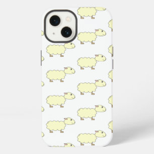 Sheep Pattern. iPhone 13 Case
