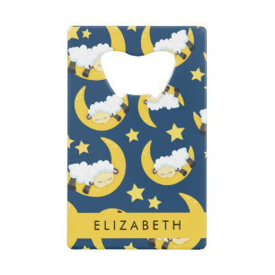 Sheep Pattern, Sleeping Sheep, Moon, Your Name