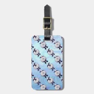 Sheep Patterns Luggage Tag