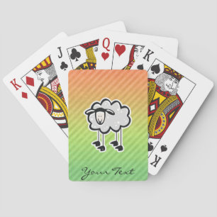 Sheep Playing Cards