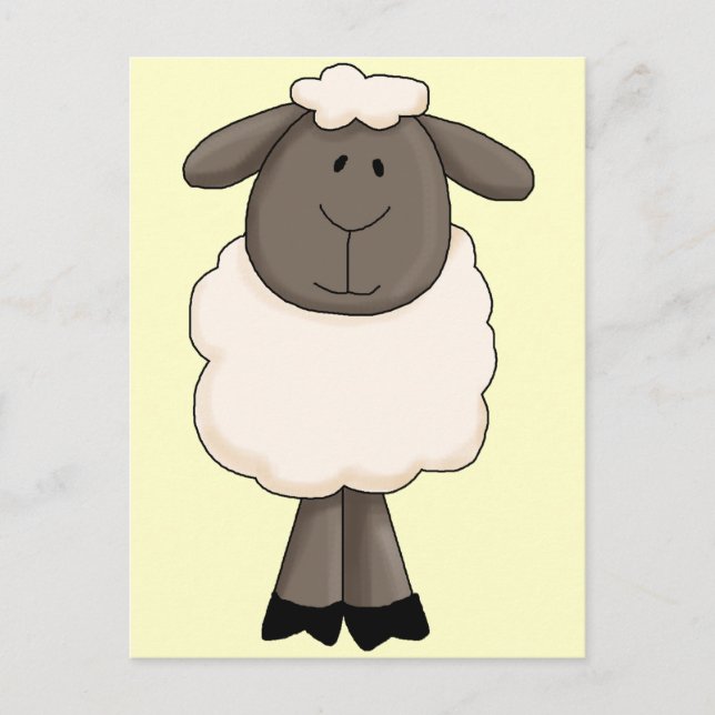 Sheep Postcard (Front)