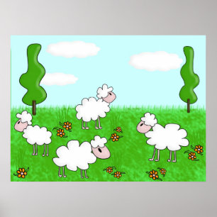 Sheep Poster