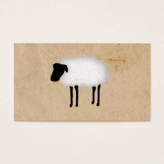 Sheep Product Tag (Front)