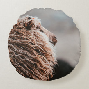 SHEEP ROUND CUSHION